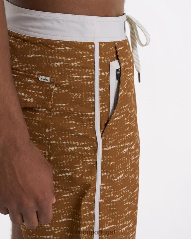 pasta de caramelo calção de cruzeiro homens Vuori 68NJ8J794 roupas - Image 6