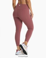 pau-rosa legging de estúdio mulheres Vuori 68NJ8J274 roupas