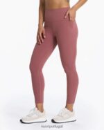pau-rosa legging de estúdio mulheres Vuori 68NJ8J274 roupas - Image 6