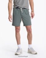 pinho empoeirado core curto homens Vuori 68NJ8J734 roupas - Image 2