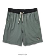 pinho empoeirado core curto homens Vuori 68NJ8J734 roupas