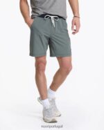 pinho empoeirado core curto homens Vuori 68NJ8J734 roupas - Image 3