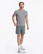 pinho empoeirado core curto homens Vuori 68NJ8J734 roupas - Image 6