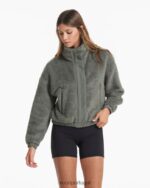 pinho empoeirado jaqueta sherpa aconchegante mulheres Vuori 68NJ8J146 roupas - Image 2
