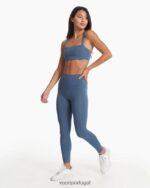 piscina azul evoluir sutiã de pescoço quadrado mulheres Vuori 68NJ8J19 roupas - Image 4