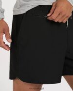 preto bancos curtos 5" homens Vuori 68NJ8J675 roupas - Image 3
