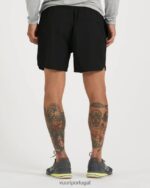 preto bancos curtos 5" homens Vuori 68NJ8J675 roupas - Image 4