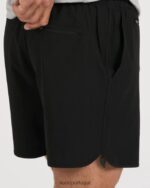 preto bancos curtos 5" homens Vuori 68NJ8J675 roupas - Image 6