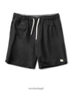 preto bancos curtos homens Vuori 68NJ8J649 roupas