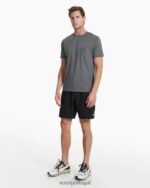 preto bancos curtos homens Vuori 68NJ8J649 roupas - Image 6