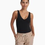 preto body halo mulheres Vuori 68NJ8J111 roupas