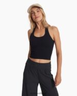 preto cabresto de simplicidade mulheres Vuori 68NJ8J35 roupas
