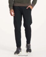 preto calça frota homens Vuori 68NJ8J813 roupas - Image 2