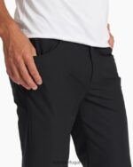 preto calça meta - 34 homens Vuori 68NJ8J849 roupas - Image 3