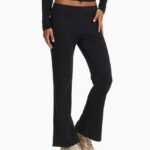 preto calça sedona wideleg mulheres Vuori 68NJ8J329 roupas