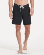 preto calção de cruzeiro homens Vuori 68NJ8J771 roupas - Image 2