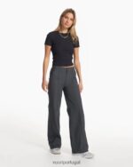 preto camiseta ajustada mudra mulheres Vuori 68NJ8J85 roupas - Image 6