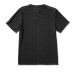 preto camiseta tecnológica atual homens Vuori 68NJ8J479 roupas