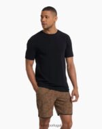 preto camiseta tuvalu homens Vuori 68NJ8J462 roupas - Image 3