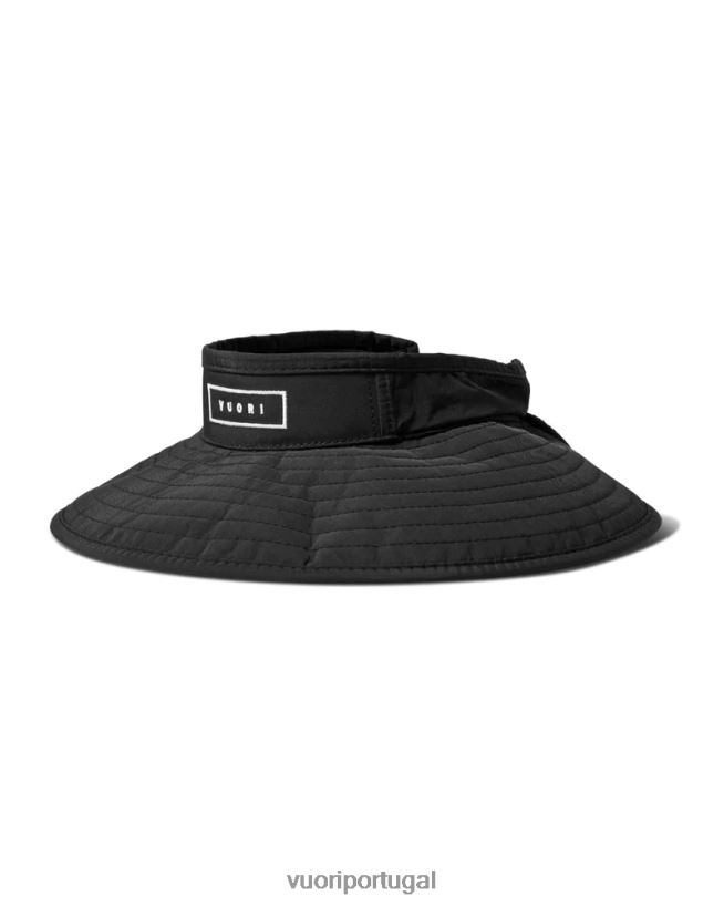 preto chapéu de sol sombra mulheres Vuori 68NJ8J399 acessórios - Image 1