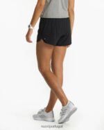preto clementina 4" curto 2.0 mulheres Vuori 68NJ8J181 roupas - Image 4