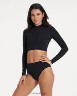 preto colheita de dunas mulheres Vuori 68NJ8J375 roupas - Image 3