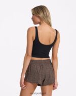 preto colheita diária mulheres Vuori 68NJ8J28 roupas - Image 3
