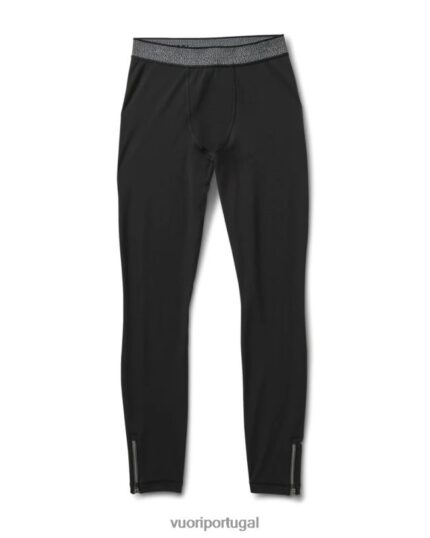preto compressão ilimitada apertada homens Vuori 68NJ8J864 roupas