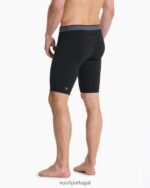 preto compressão ilimitada curta homens Vuori 68NJ8J717 roupas - Image 5