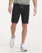 preto core curto 9" homens Vuori 68NJ8J676 roupas - Image 2