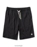 preto core curto 9" homens Vuori 68NJ8J676 roupas