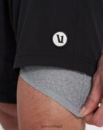 preto core curto 9" homens Vuori 68NJ8J676 roupas - Image 3