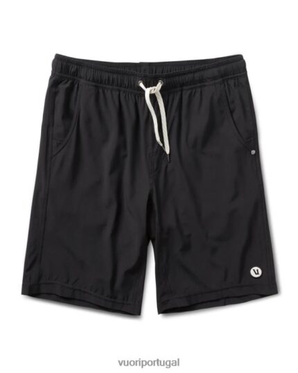 preto core curto 9" homens Vuori 68NJ8J676 roupas