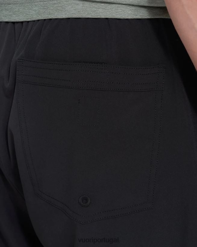 preto core curto 9" homens Vuori 68NJ8J676 roupas - Image 7
