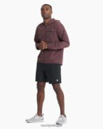 preto core curto homens Vuori 68NJ8J639 roupas - Image 4