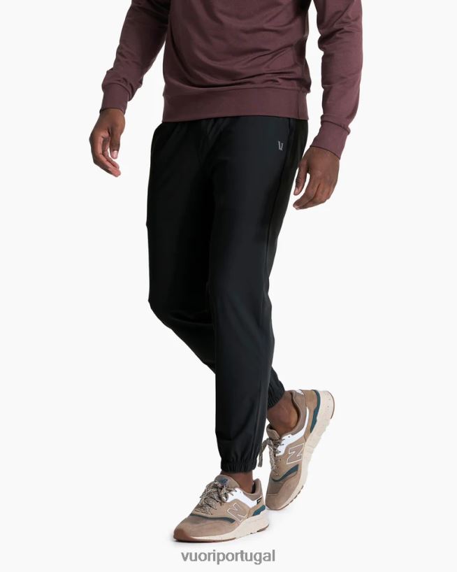 preto corredor de frota homens Vuori 68NJ8J884 roupas - Image 3