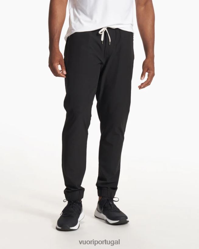 preto corredor de trânsito homens Vuori 68NJ8J877 roupas - Image 2