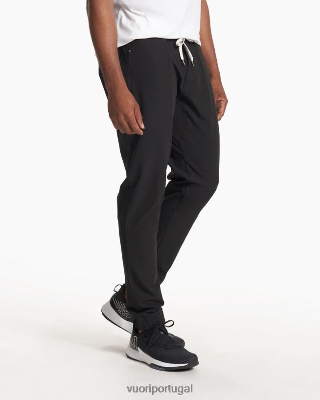preto corredor de trânsito homens Vuori 68NJ8J877 roupas - Image 4