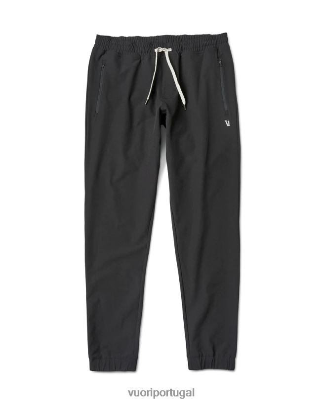 preto corredor de trânsito homens Vuori 68NJ8J877 roupas - Image 1