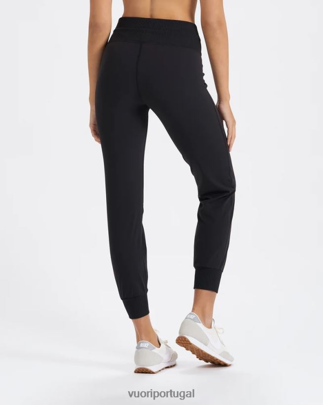 preto corredor diário mulheres Vuori 68NJ8J319 roupas - Image 3
