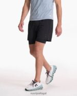 preto fullerton curto homens Vuori 68NJ8J661 roupas - Image 4