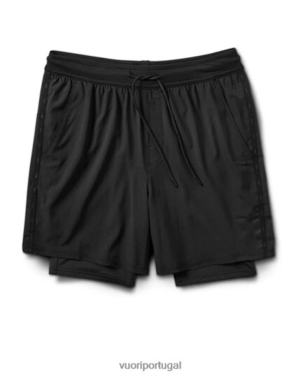 preto fullerton curto homens Vuori 68NJ8J661 roupas