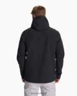 preto jaqueta de chuva paliçadas homens Vuori 68NJ8J629 roupas - Image 3