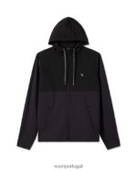 preto jaqueta de elemento de domingo homens Vuori 68NJ8J571 roupas