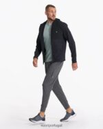 preto jaqueta de elemento de domingo homens Vuori 68NJ8J571 roupas - Image 6