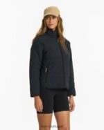 preto jaqueta isolada canyon mulheres Vuori 68NJ8J152 roupas - Image 2