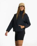 preto jaqueta isolada canyon mulheres Vuori 68NJ8J152 roupas