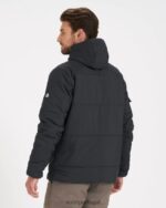 preto jaqueta isolada langley homens Vuori 68NJ8J623 roupas - Image 4