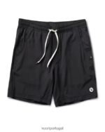 preto kore sem forro curto homens Vuori 68NJ8J666 roupas