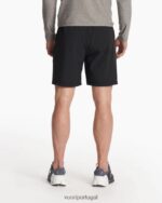 preto kore sem forro curto homens Vuori 68NJ8J666 roupas - Image 5